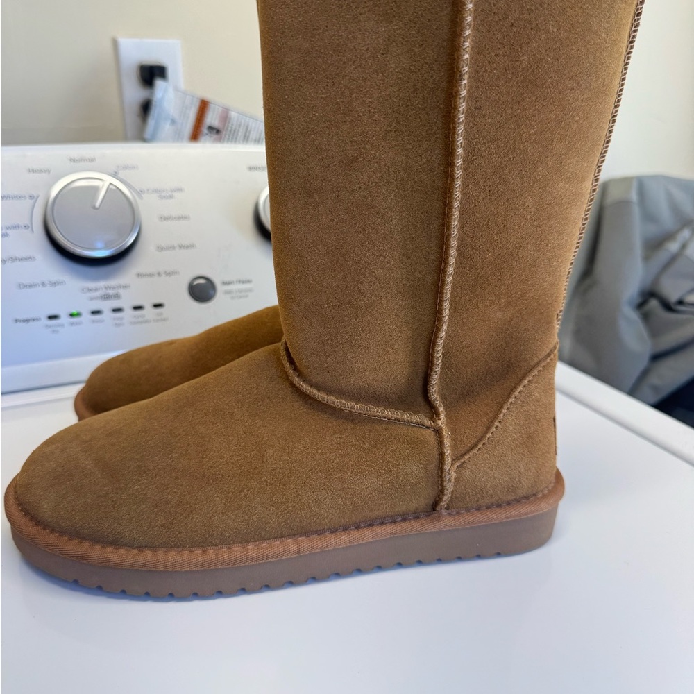 Koolaburra by Ugg Tall Suede Boots in Brown